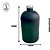 Kit Luxo Frasco de Vidro 350ml Preto/Verde Fosco - Imagem 3