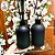 Kit Luxo Frasco de Vidro 350ml Preto/Verde Fosco - Imagem 2
