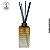 Kit Luxo Vidro Craquelado 270ml Ambar Fosco - Imagem 1