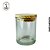 Copo Para Vela C/ Tampa de Madeira 120ml - Imagem 1