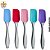 Espátula Pão Duro Silicone Cabo Plástico Color - Imagem 1