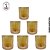 Kit C/ 6 unidades Copo p/ Vela Grafiatto 320ml Âmbar - Imagem 1