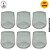 Kit 6 Copos de Vidro 185ml Cristal - Imagem 1
