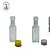 Kit C/ 10 unidades Garrafinha de Vidro Quadrada - 20ml - Imagem 1