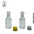 Kit C/ 5 Unidades Garrafinha Lisa de Vidro - 20ML - Imagem 1