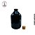 Vidro Penicilina Preto Gordo - 500ML - Imagem 1