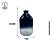 Vidro Penicilina Degrade Preto - 500ML - Imagem 2