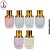 Porta Perfume de Vidro 30ml com Tampa Dourada Luxo - Color - Imagem 1