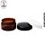 Pote p/ Cosmético 100ml - Cor Âmbar - Imagem 1