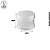 Pote Plástico 5 Unidades - 50ml Natural c/Tampa Batoque Vedação - Imagem 2