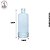Vidro Cilindro c/ Frizo - 120ml c/Válvula Spray - Imagem 2