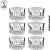Conjunto Bowl de Vidro 180ml - (6 UND) - Imagem 1