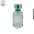 Porta Perfume 50ml - Transparente c/Tampa em Detalhes Azul Tiffany - Imagem 1