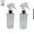 Frasco Pet Transparente 200ml c/ Gatilho Luxo Dourado ou Prata - (un) - Imagem 1