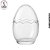 Castiçal de Vidro Cristal Egg 150ml (G) - 8.5X12CM - Imagem 1