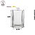 Vidro Recrave Classic Cristal 100ml - (UN) - Imagem 2