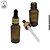 Vidro Âmbar 20ml c/ Tampa Bulbo Cânula Plástica - Ouro Velho - Imagem 1