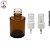 Vidro 30ml Picolo Cilindro Âmbar c/ Válvula Spray - Imagem 1