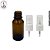 Vidro Âmbar 15ml c/ Válvula Spray - Imagem 1