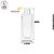 Frasco Vidro Quadrado 30ml c/Spray - Imagem 2