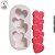 Molde De Silicone Vela Vertical Coração - Imagem 1