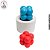 Molde De Silicone Vela Cubo Bolinhas P / Bubble - 1 Cavidade - Imagem 1