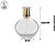 Porta Perfume Chance Tampa Transparente/Dourada 50ml - Imagem 2
