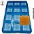 Forma p/ Sabonete Quadrada Esfoliante  12Cav. - (un) - Imagem 2