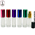 Kit 6 Vidro Porta Perfume Color - 12ml - Imagem 1