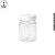 Pote Plástico 100ml c/Tampa Branca - (UN) - Imagem 1