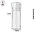 Vidro Moedor c/Tampa Cristal - 100ml (UN) - Imagem 2
