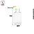 Frasco Pet Cristal 30ml c/Válvula Spray - Imagem 2