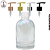 Vidro 200ml York Furta Cor Com Válvula Saboneteira  - (UN) - Imagem 1