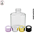 Vidro Triangulo Cristal 100ml C/ Tampa Difusor - Imagem 1