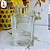 Vidro Quadrado Cristal 500ml C/ Tampa Difusor - Imagem 5