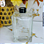 Vidro Quadrado Cristal 500ml C/ Tampa Difusor - Imagem 4