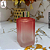 Vidro Apolo Sextavado 200ml Rosa Fosco - Imagem 3