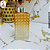 Vidro Retangular Craquelado 270ml Âmbar Fosco - Imagem 7