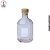 Vidro Decorativo 250ml com Tampa em Madeira - (Unidade) - Imagem 1