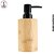 Dispensador De Sabonete Líquido em Bambu Cilindro 200ml - Unidade - Imagem 1
