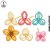 Vareta Decorativa Flor Veludo Color Mista - 20cm (Unidade) - Imagem 1