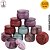 Kit 12 Latas Metal Estampadas - 150ml - Imagem 1