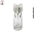 Porta Perfume 30ml Tampa Gatinho Fosco – Unidade - Imagem 1