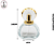 Porta Perfume 30ml Ly Tampa Luxo – Unidade - Imagem 2