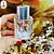 Porta Perfume 30ml Quadrado Tampa Dourada ou Prata - (Unidade) - Imagem 3