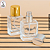 Porta Perfume 30ml Quadrado Tampa Dourada ou Prata - (Unidade) - Imagem 5