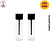 Frasco Flaconete 4ml Pet Transparente c/Haste - Pacote (100 UND) - Imagem 1