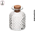 Garrafa Mini Releve 100ml c/Tampa Cortiça - (Unidade) - Imagem 4