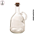 Garrafa para Azeite com Tampa de Cortiça 580ml Vidro - (Unidade) - Imagem 1