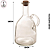Garrafa para Azeite com Tampa de Cortiça 580ml Vidro - (Unidade) - Imagem 2
